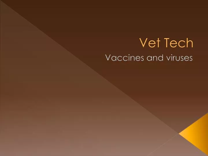 vet tech