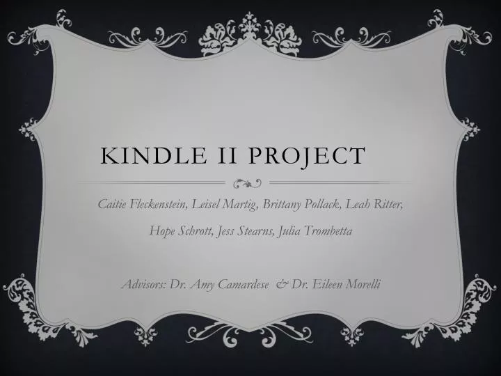 kindle ii project
