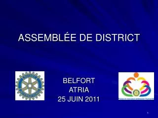 assembl e de district