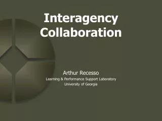 Interagency Collaboration