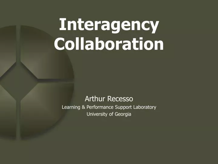 interagency collaboration