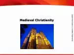 Medieval Christianity - slide 1