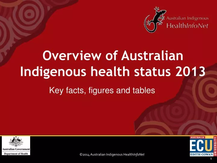 overview of australian indigenous health status 2013
