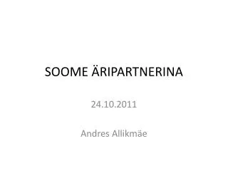 soome ripartnerina