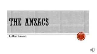 The Anzacs