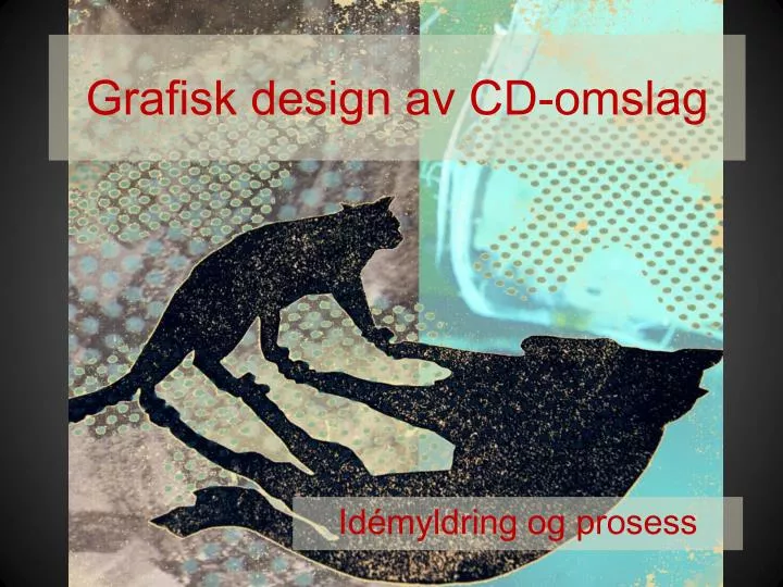 grafisk design av cd omslag
