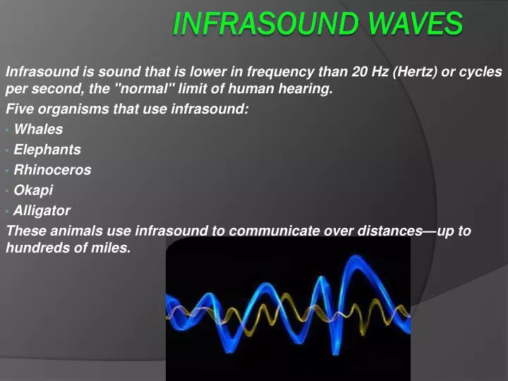 infrasound waves