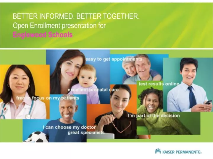 better informed better together open enrollment presentation for englewood schools