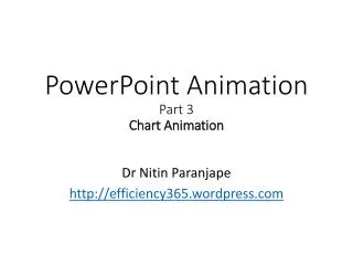 PowerPoint Animation Part 3 Chart Animation