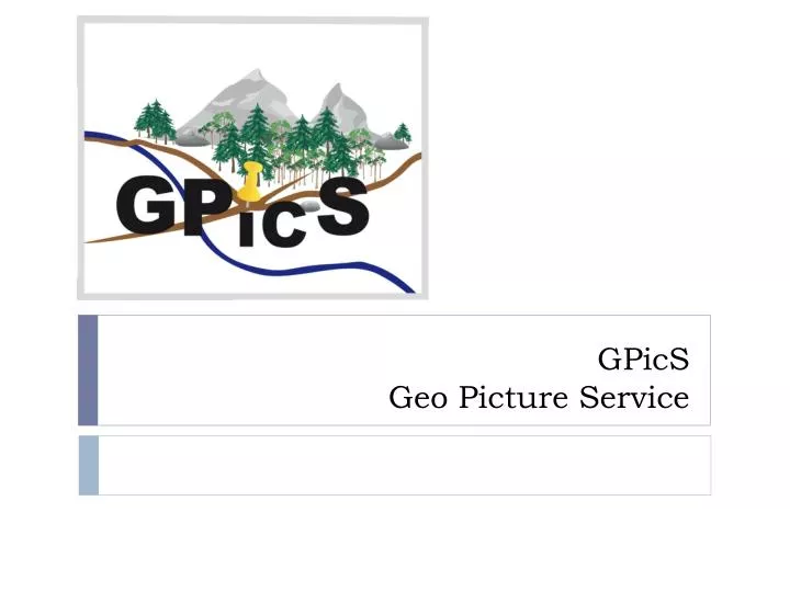 gpics geo picture service