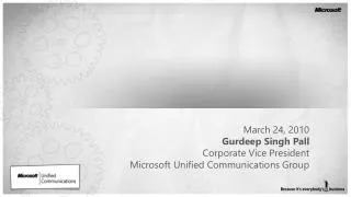 Complete Unified Communications Solution Works with Microsoft SharePoint, Exchange, and Office