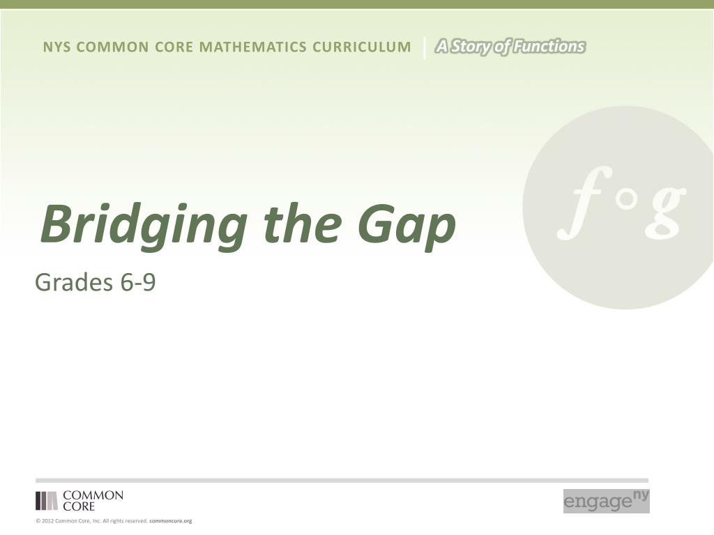 PPT - Bridging the Gap PowerPoint Presentation, free download - ID:2722875