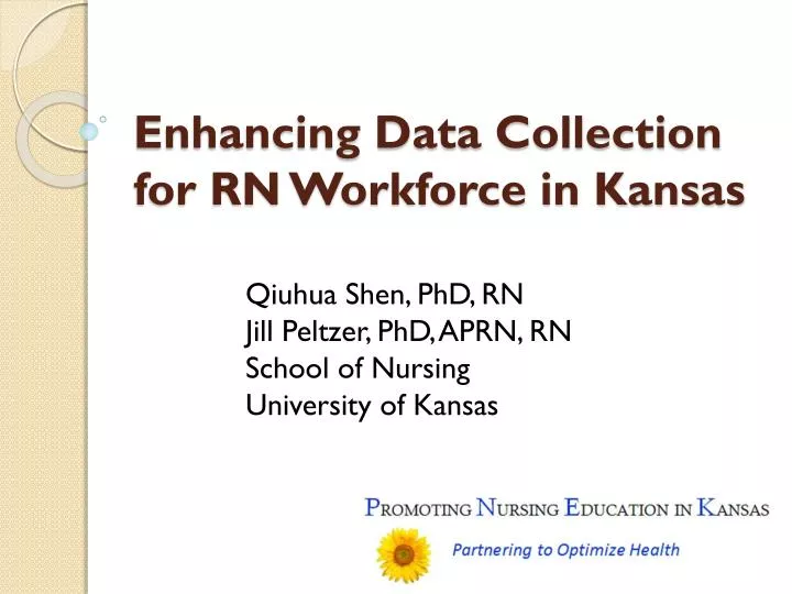 enhancing data collection for rn workforce in kansas