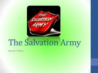 The Salvation Army