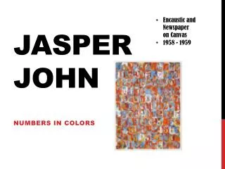 jasper john