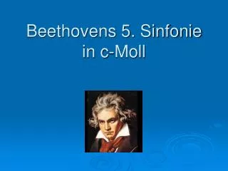 beethovens 5 sinfonie in c moll