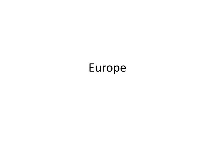 europe