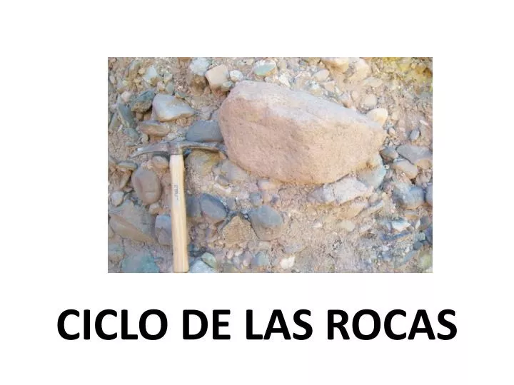 ciclo de las rocas