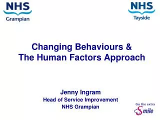 changing behaviours the human factors approach
