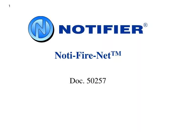noti fire net tm