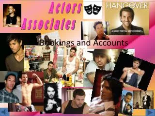Bookings and Accounts