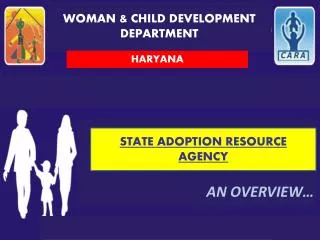 WOMAN &amp; CHILD DEVELOPMENT DEPARTMENT