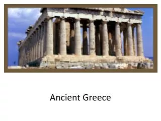 Ancient Greece