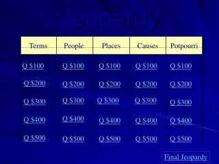 Jeopardy