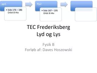 tec frederiksberg lyd og lys