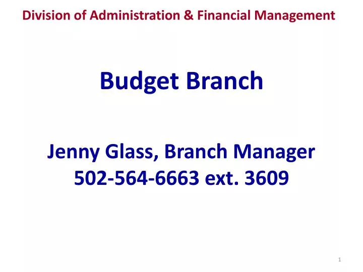 budget branch jenny glass branch manager 502 564 6663 ext 3609