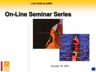 On-Line Seminar Series