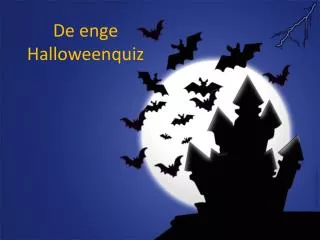 de enge halloweenquiz