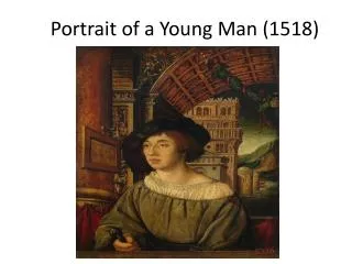 Portrait of a Young Man (1518)