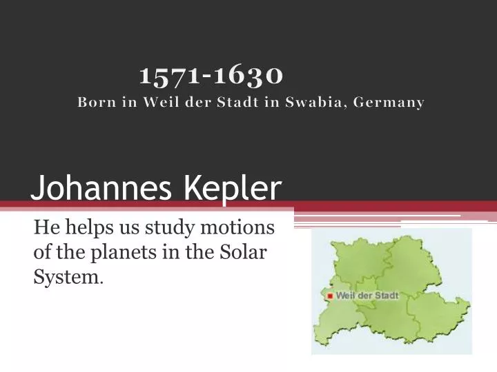 johannes kepler