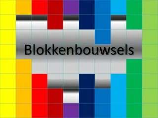 blokkenbouwsels