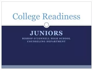 College Readiness