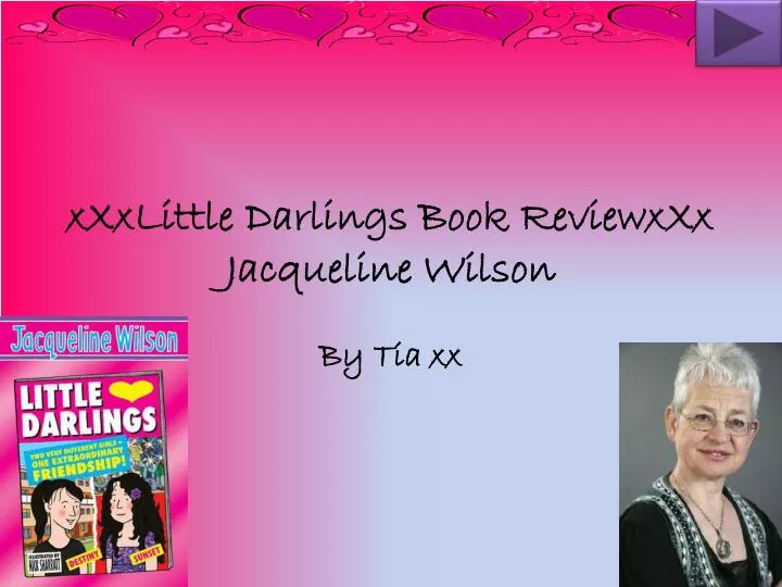 xxxlittle darlings book reviewxxx jacqueline wilson