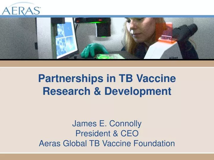 partnerships in tb vaccine research development