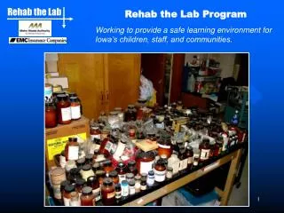 Rehab the Lab Program