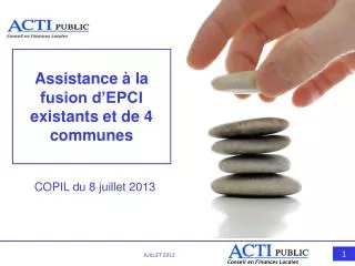 assistance la fusion d epci existants et de 4 communes