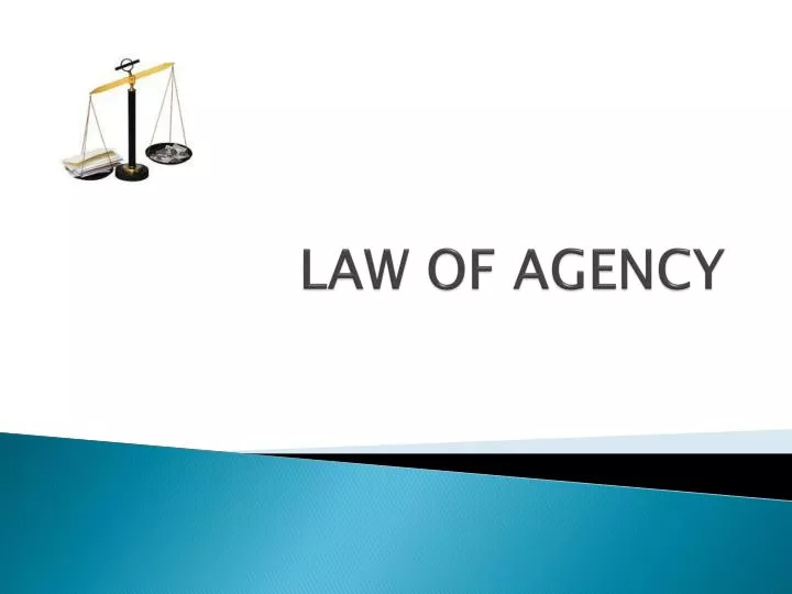law of agency
