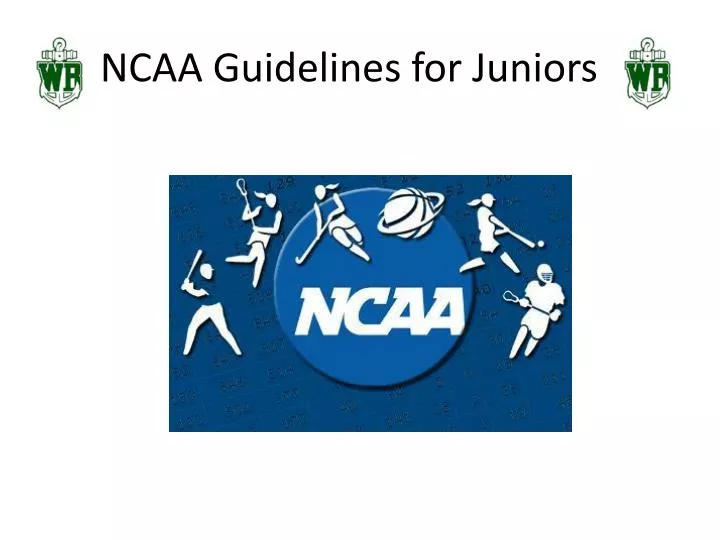 ncaa guidelines for juniors
