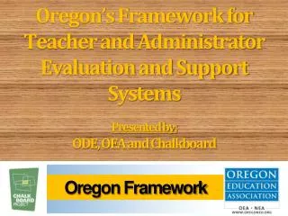 Oregon Framework