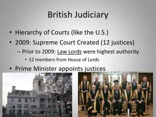 British Judiciary