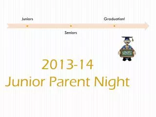 2013-14 Junior Parent Night
