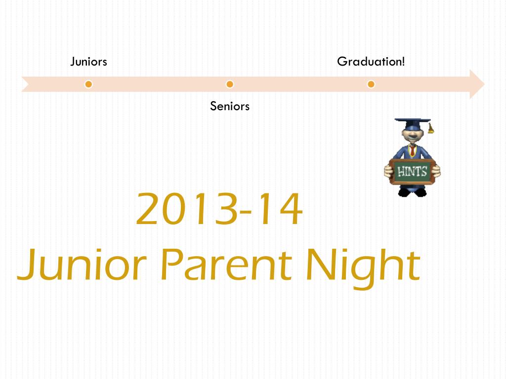 PPT - 2013-14 Junior Parent Night PowerPoint Presentation, free ...
