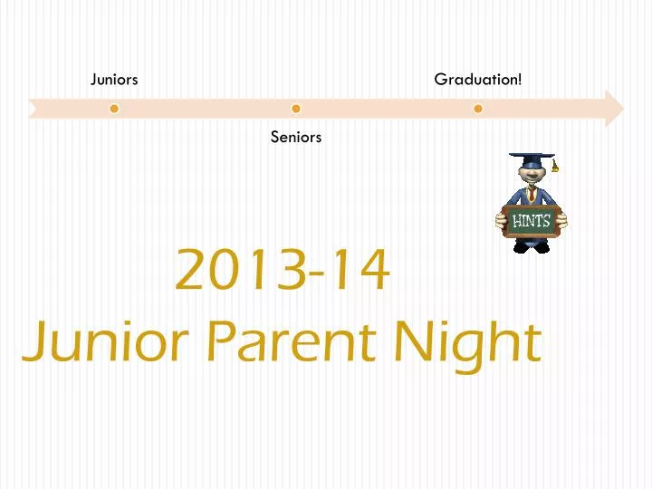 2013 14 junior parent night