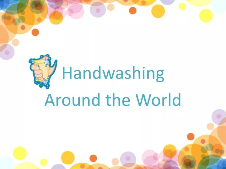 global handwashing day october 15
