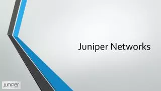 Juniper Networks