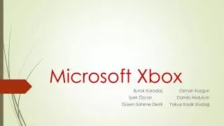 microsoft xbox